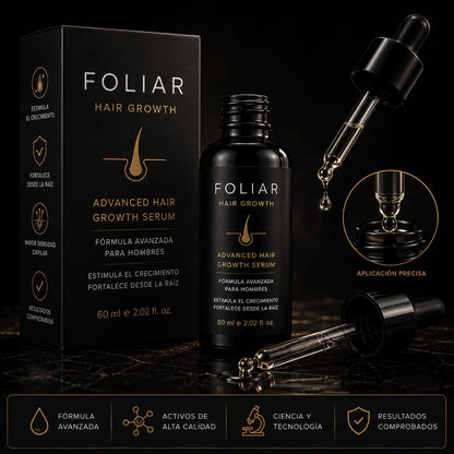 Foliar HairGrowth® - Serum Premium para Crecimiento Capilar